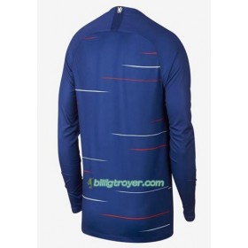 Billige Fotballdrakter Chelsea Hjemmedraktsett 2018/19 Langermet